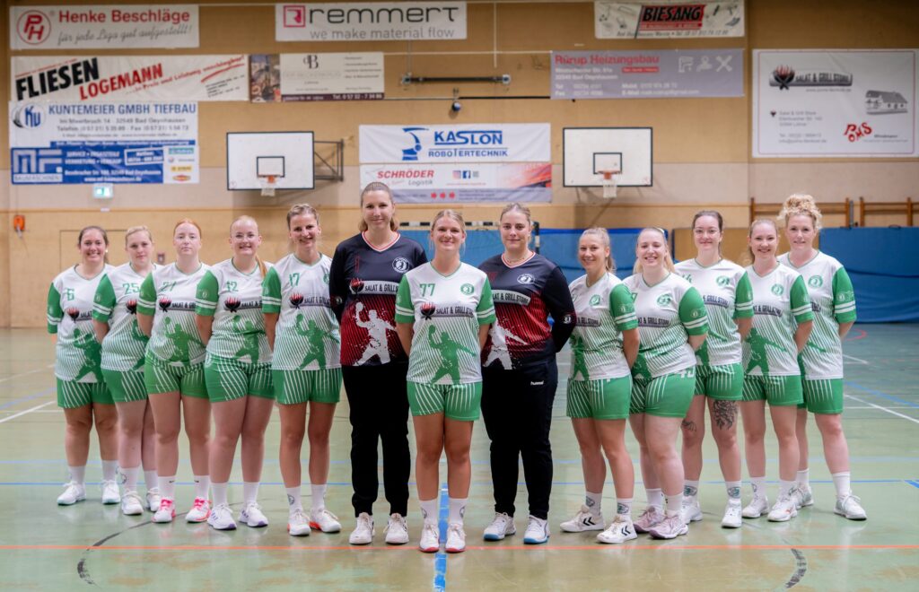 VfL Handball Mennighueffen - 1. Damen, Mannschaftsfoto