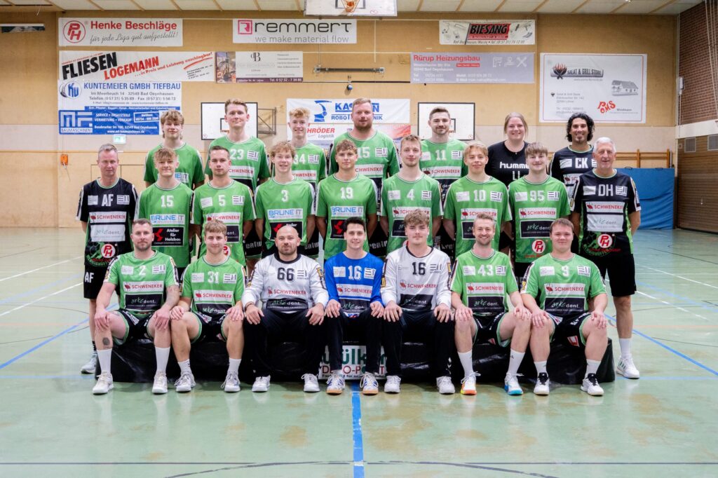 VfL Handball Mennighueffen - 1. Herren, Mannschaftsfoto