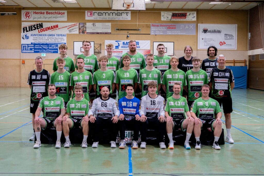 VfL Handball Mennighueffen - 1. Herren, Mannschaftsfoto