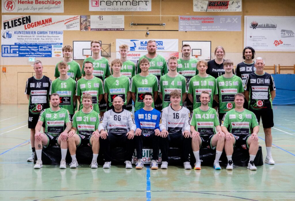 VfL Handball Mennighueffen - 1. Herren, Mannschaftsfoto