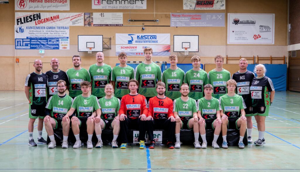 VfL Handball Mennighueffen - 2. Herren, Mannschaftsfoto
