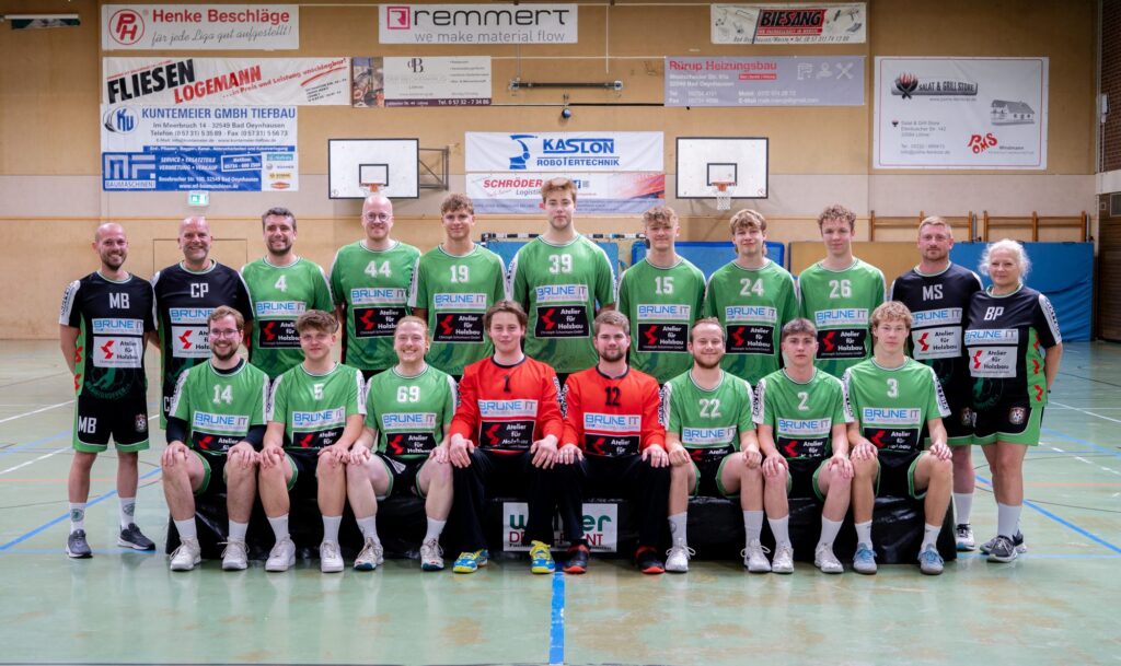 VfL Handball Mennighueffen - 2. Herren, Mannschaftsfoto
